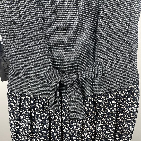 Vintage 80s Black Velvet Maxi Dress M Whimsygoth Renfaire Witchy Peasant Prom - Picture 8 of 9